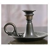 Silver Plated Chamberstick Candle Holder