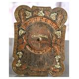 Vintage Brass Perpetual Calendar