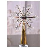 Retired Swarovski Crystal Christmas Tree Topper