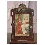 Antique Cast Metal Frame