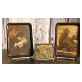 Set of Three Vintage Art Deco Frames