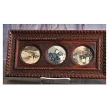 Victorian Wall Hanging Wood Picture Frame