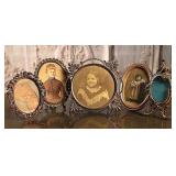 Victorian Metal Picture Frames