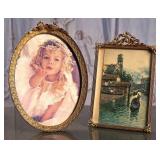 Set of Two Vintage Picture Frames