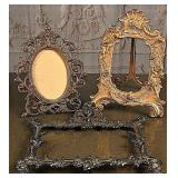 Set of Three Metal Art Deco Frames