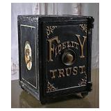 Fidelity Trust Cast Iron Safe Still Bank
