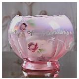Fenton Art Glass Rose Bowl