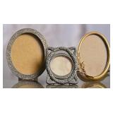 Set of Three Art Deco Metal Frames