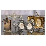 Set Of Four Metal Picture Frames