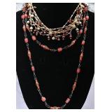 Set of Two Beaded Necklaces