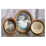 Set of Three Art Deco Metal Frames