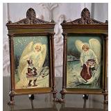 Set of Two Cast Iron Picture Frames