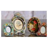 Set of Four Vintage Art Deco Picture Frames