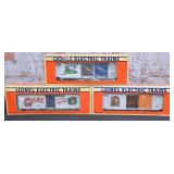 3 Pc. Lionel O Gauge Rolling Stock
