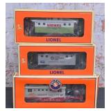 3 Pc. Lionel O Gauge Rolling Stock