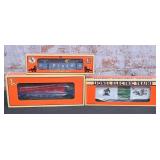 3 Pc. Lionel O Gauge Rolling Stock