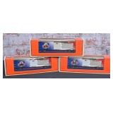 3 Pc. Lionel O Gauge Rolling Stock