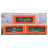 3 Pc. Lionel O Gauge Rolling Stock