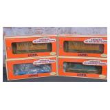 4 Pc. Lionel O Gauge Rolling Stock