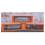 3 Pc. Lionel O Gauge Rolling Stock
