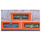 3 Pc. Lionel O Gauge Rolling Stock