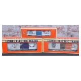 3 Pc. Lionel O Gauge Rolling Stock