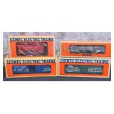 4 Pc. Lionel O Gauge Rolling Stock