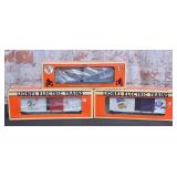 3 Pc. Lionel O Gauge Rolling Stock