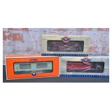3 Pc. Lionel O Gauge Rolling Stock