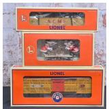 3 Pc. Lionel O Gauge Rolling Stock