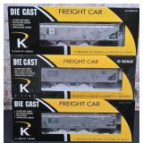 3 Pc. Kline O Gauge Rolling Stock