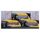3 Pc. Kline O Gauge Rolling Stock