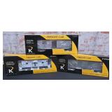 3 Pc. Kline O Gauge Rolling Stock