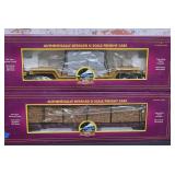 2 Pc. M.T.H. O Gauge Rolling Stock