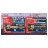 (2) Complete Kid Connection Train Sets
