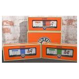 3 Pc. Lionel O Gauge Rolling Stock