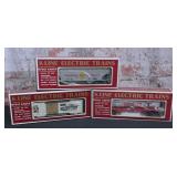 3 Pc. Kline Electric O Gauge Rolling Stock