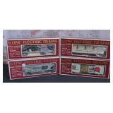 4 Pc. Kline Electric O Gauge Rolling Stock