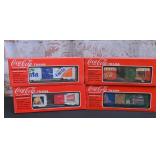 4 Pc. Coca-Cola O Gauge Rolling Stock
