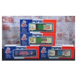 4 Pc. Pepsi O Gauge Rolling Stock