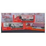 3 Pc. Coca-Cola Tractor/Trailer/ Flatcar
