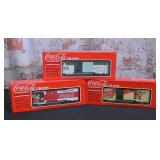 3 Pc. Coca-cola O Gauge Rolling Stock