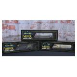 3 Pc. Weaver O Gauge Rolling Stock
