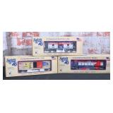 3 Pc. Kline Electric O Gauge Rolling Stock