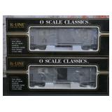 2 Pc. Kline Electric O Gauge Rolling Stock