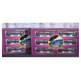 (2) 6 Pc. M.T.H O Gauge Rolling Stock