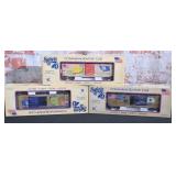 3 Pc. Kline Electric O Gauge Rolling Stock