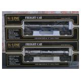 2 Pc. Kline Electric O Gauge Rolling Stock