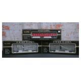 3 Pc. Kline Electric O Gauge Rolling Stock