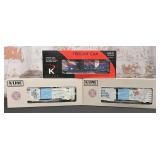 3 Pc. Kline O Gauge Rolling Stock